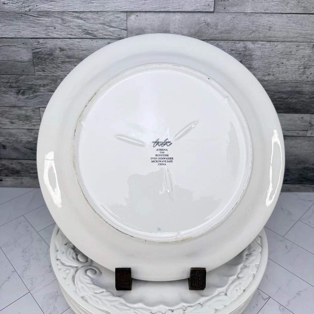 American Atelier Athena Charger Chop Plate 13.5